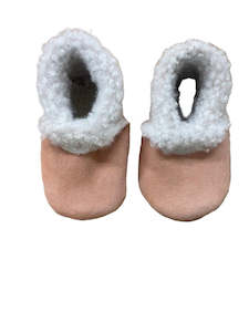 Socks Booties: FP Toddler Boots Pastel Pink