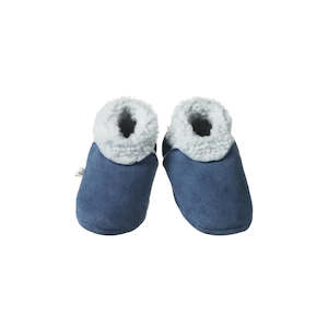 Lambskin Booties Vintage Indigo