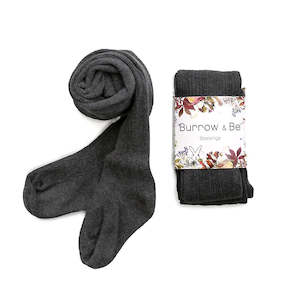 Rib Stockings - Dark Grey