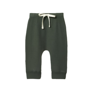 Merino Drawstring Pants Thyme