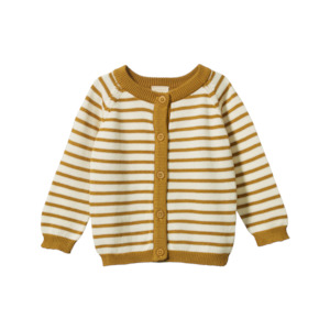 Piper Cardigan Palm Sailor Stripe