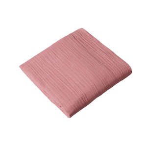 Sleep All: Muslin Wrap Raspberry Crinkle