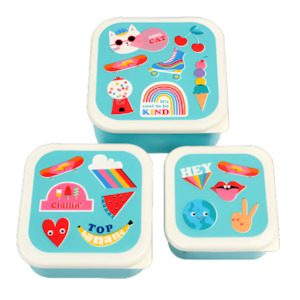 Rex London: Snack Boxes, set of 3 - Top Banana