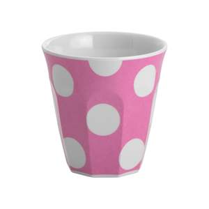 Jab Melamine: Spots Tumbler Pink 300ml