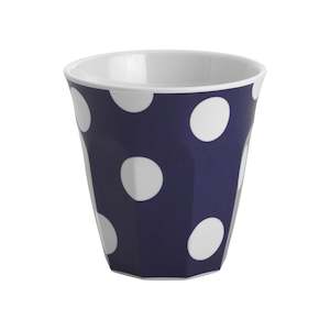 Jab Melamine: Spots Tumbler Navy 200ml