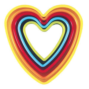 Cookie Cutters Heart Set 5