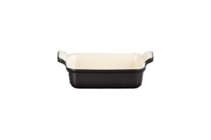 Heritage Rect Dish 32cm Satin Black
