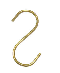 Cookware Accessories: Brass S Hook