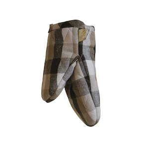 Double Check Short Oven Glove Black