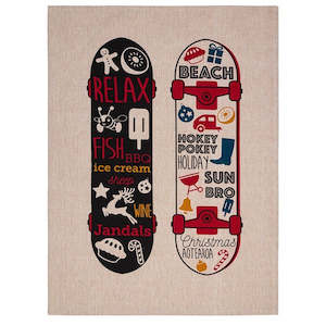 Summer Fun Tea Towel