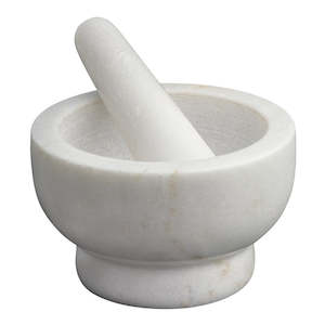 White Marble Mortar&Pestle 13cm