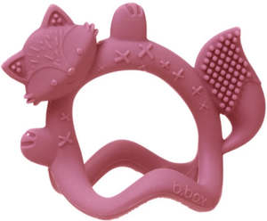 Wrist Teether Fox Blush