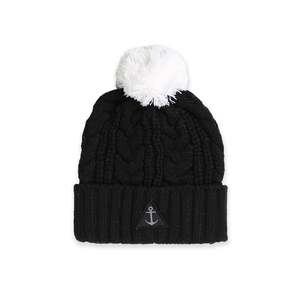 Cable Beanie Black