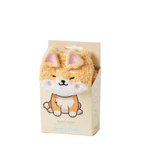Socks Booties: Grippy Animal Socks Puppy