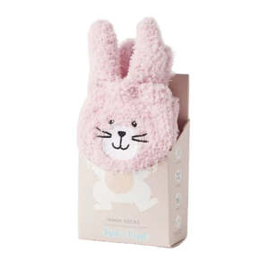 Socks Booties: Grippy Animal Socks Bunny