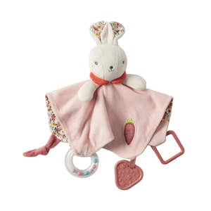 Play All: Hugglies Bunny Rattle Comforter