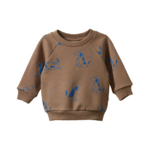Nature Baby: Emerson Sweater Dog Walks