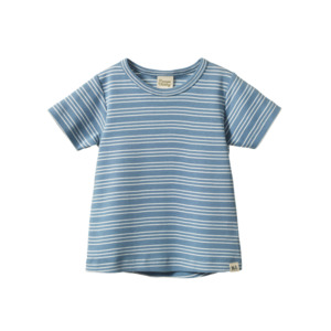 Nature Baby: River Tee Blue Stripe Trio