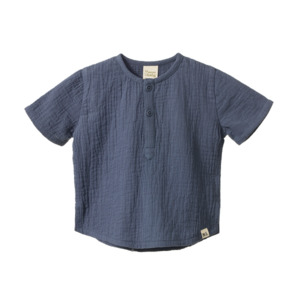 Nature Baby: Caravan Shirt Muslin Vintage Indigo