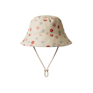 Bucket Sunhat Petite Flora Stamp