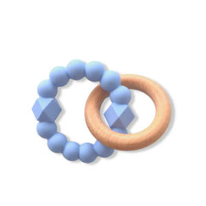 Play: Jellystone Moon Teether Soft Blue