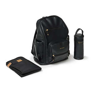 Pretty Brave Chloe Backpack Black Pebble