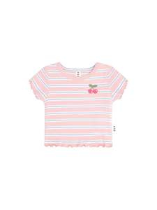 Huxbaby Candy Stripe Rib Tee