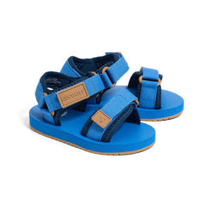 Swimwear: Crywolf Beach Sandal Deep Sea