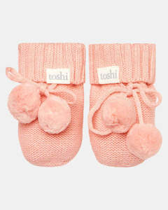Toshi Organic Booties Marley Blossom