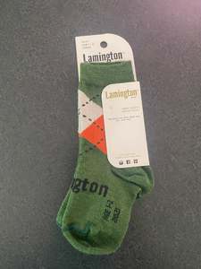 Lamington Merino Christmas Crew Baby Socks Yule