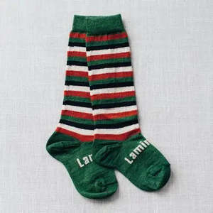 Lamington Merino Christmas Knee High Socks Sleigh