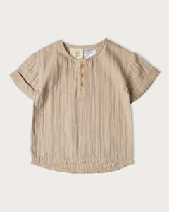 Tops: Babu Frankie Grandpa Shirt Oat