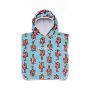 Crywolf Baby Hooded Towel Little Lobsters OS