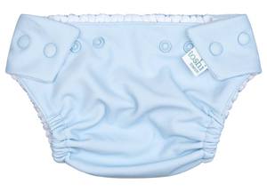 Swimwear: Toshi Swim Nappy Solid Sky