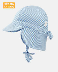 Toshi Flap Cap Baby Sky