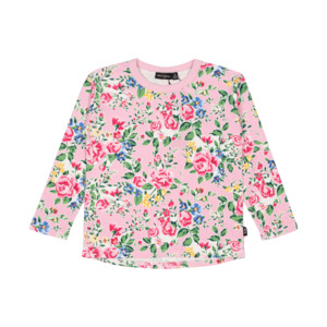 Girls Tops: Rock Your Baby Pink Garden T-Shirt
