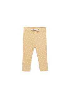 Girls Bottoms: Huxbaby Mushroom Rib Legging