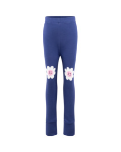 Girls Bottoms: Rock Your Baby Navy Daisy Tights