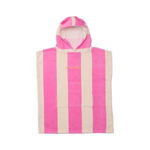 Crywolf Hooded Towel Candy Stripe