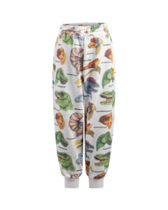 Rock Your Baby Dino Bright Tract Pants
