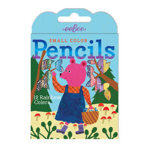 eeBoo Small Colouring Pencils 12 pack