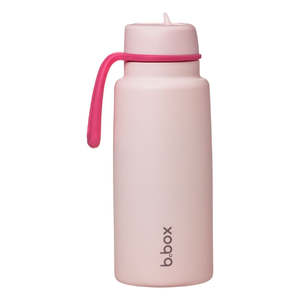 Drink Bottle: B.Box Insulated Flip Top 1L Bottle - Pink Paradise
