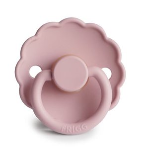Frigg Pacifier Natural Latex Daisy Baby Pink