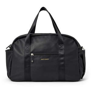 Pretty Brave Stella Baby Bag Black Pebble
