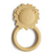 Mushie Lion Teether Soft Yellow