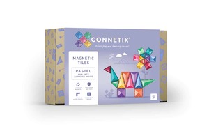 Shapes Blocks: Connetix Tiles Pastel Mini Pack 32pc