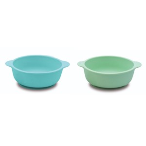 Tableware 1: Melii Silicone Suction Bowl Mint/Blue