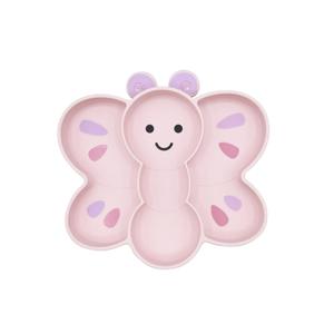 Melii Silicone Divided Suction Plate - Butterfly