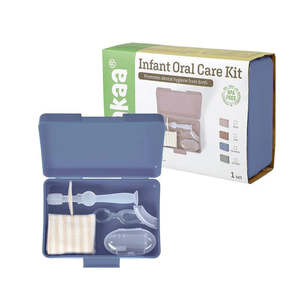Haakaa Kids Oral Care Set - Bluestone