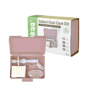 Haakaa: Haakaa Kids Oral Care Set - Blush